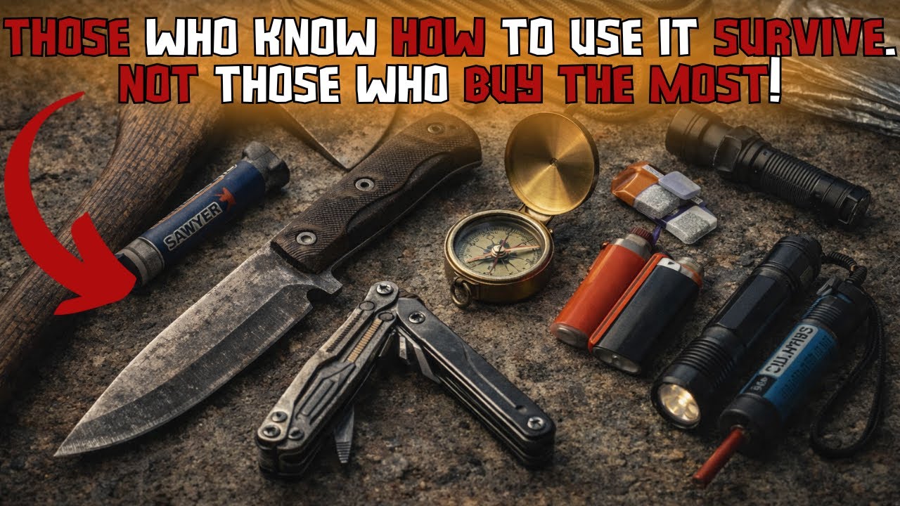 Необходимые инструменты для выживания: когда правильный инструмент ценнее еды