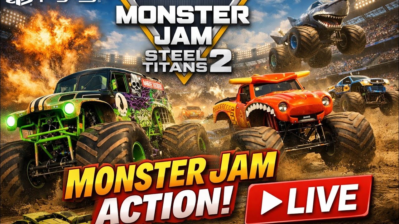 Monster jam Ps5 game Live