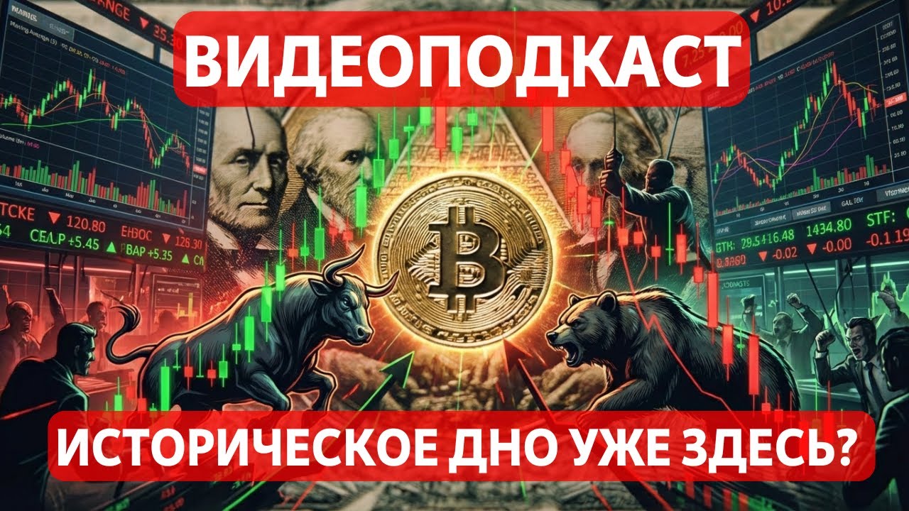 ИСТОРИЧЕСКОЕ ДНО УЖЕ ЗДЕСЬ? БИТКОИН ОТРЫТЫЙ ИНТЕРЕС ОБВАЛИЛСЯ НА 40%! ЗОЛОТО И ЯПОНИЯ!! ВИДЕОПОДКАСТ