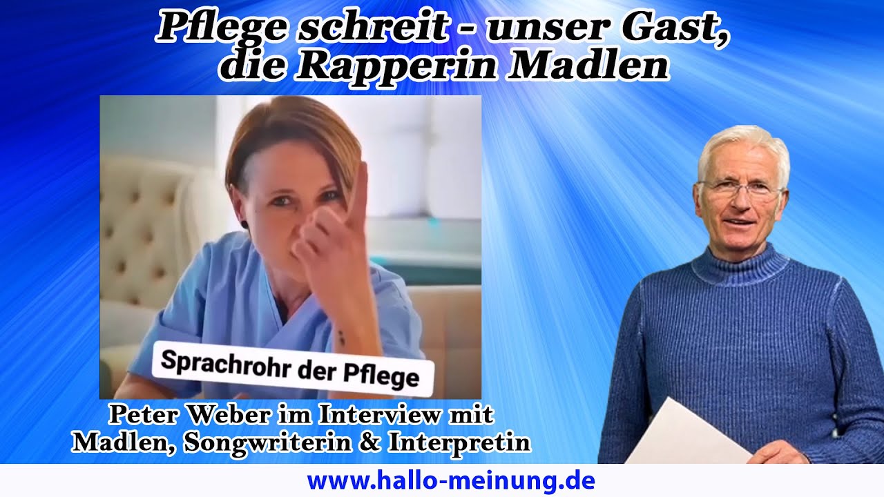 Pflege schreit - unser Gast, die Rapperin Madlen