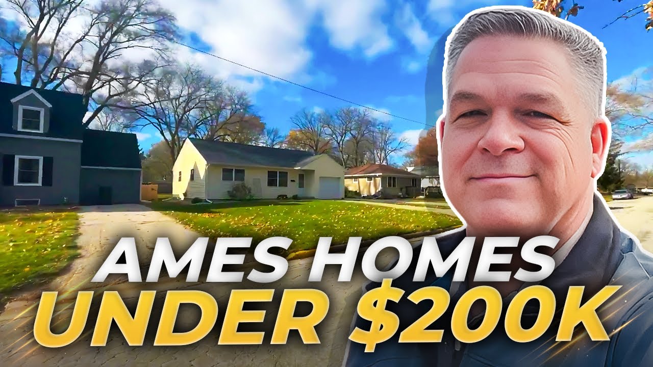 AMES IOWA Homes Under $200K: Perfect For ISU Students & Families | Des Moines Iowa Real Estate