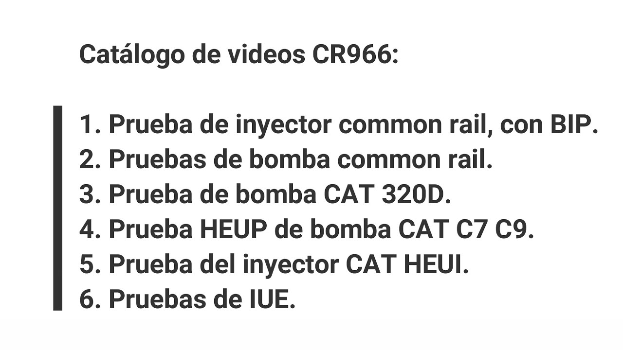 En Español - NANTAI CR966 Manual CR 966 Banco de Pruebas Multifunción Video de Operación en Detalles
