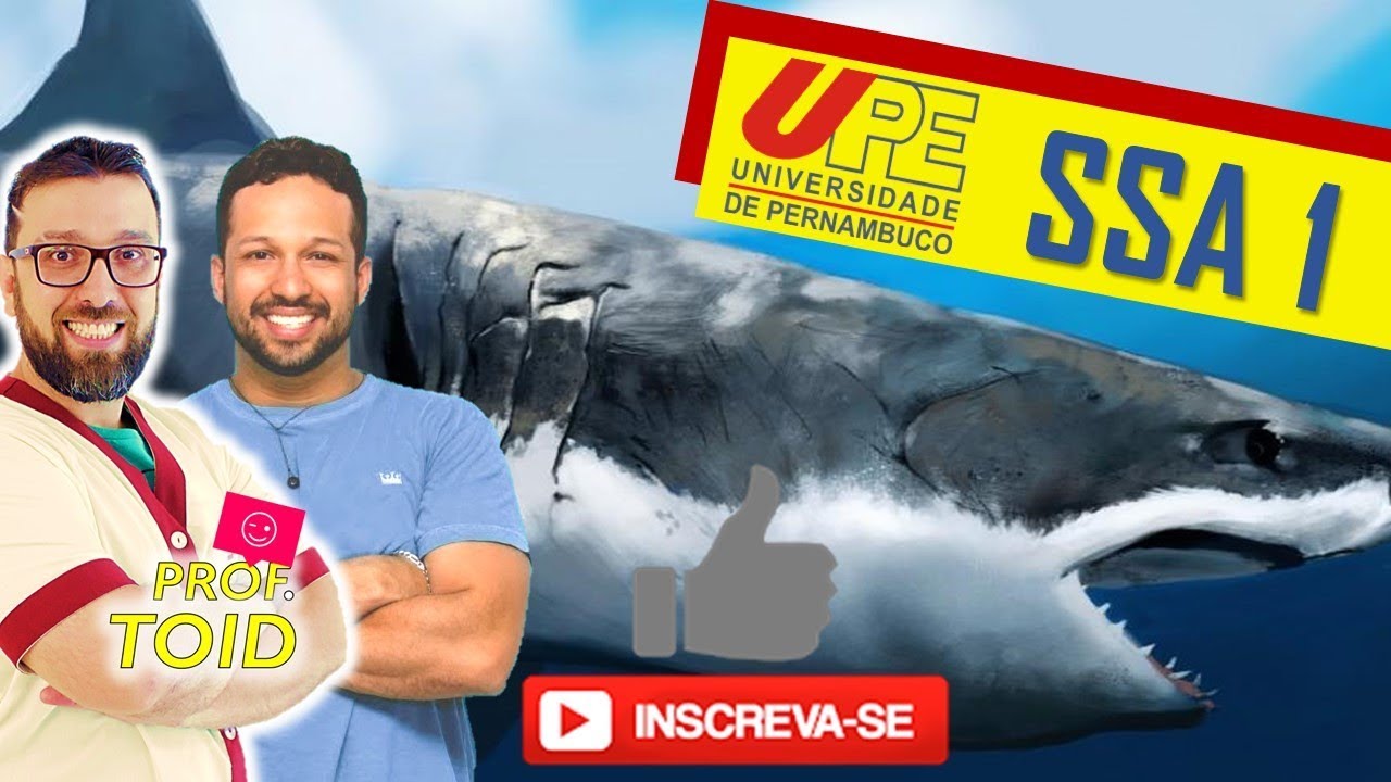 🦈 Revisão SSA 1 | Live | Biologia com o Prof. Toid ft. Tubarão | 2020 🦈