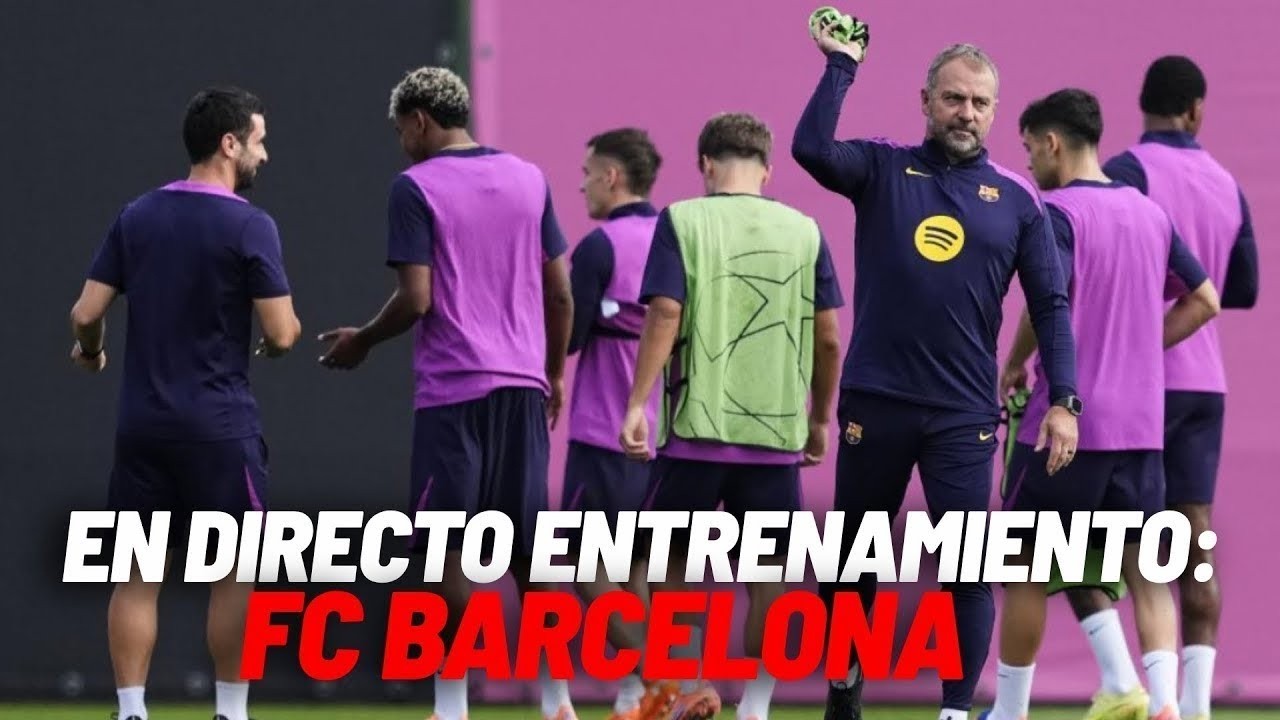 EN DIRECTO I Entrenamiento del Barcelona previo al partido de Champions contra el Atl&eacute;tico de Madrid