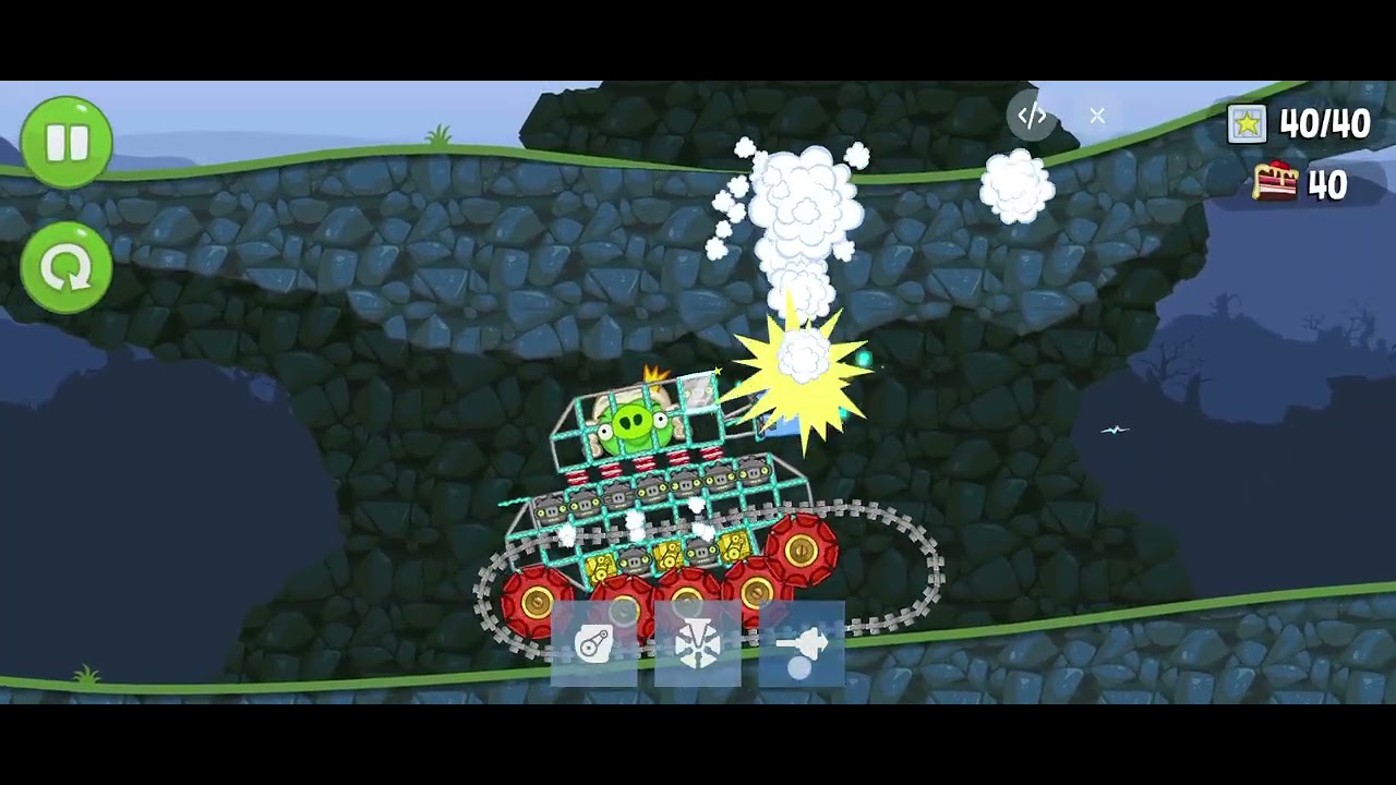 My First Tank on bad piggies