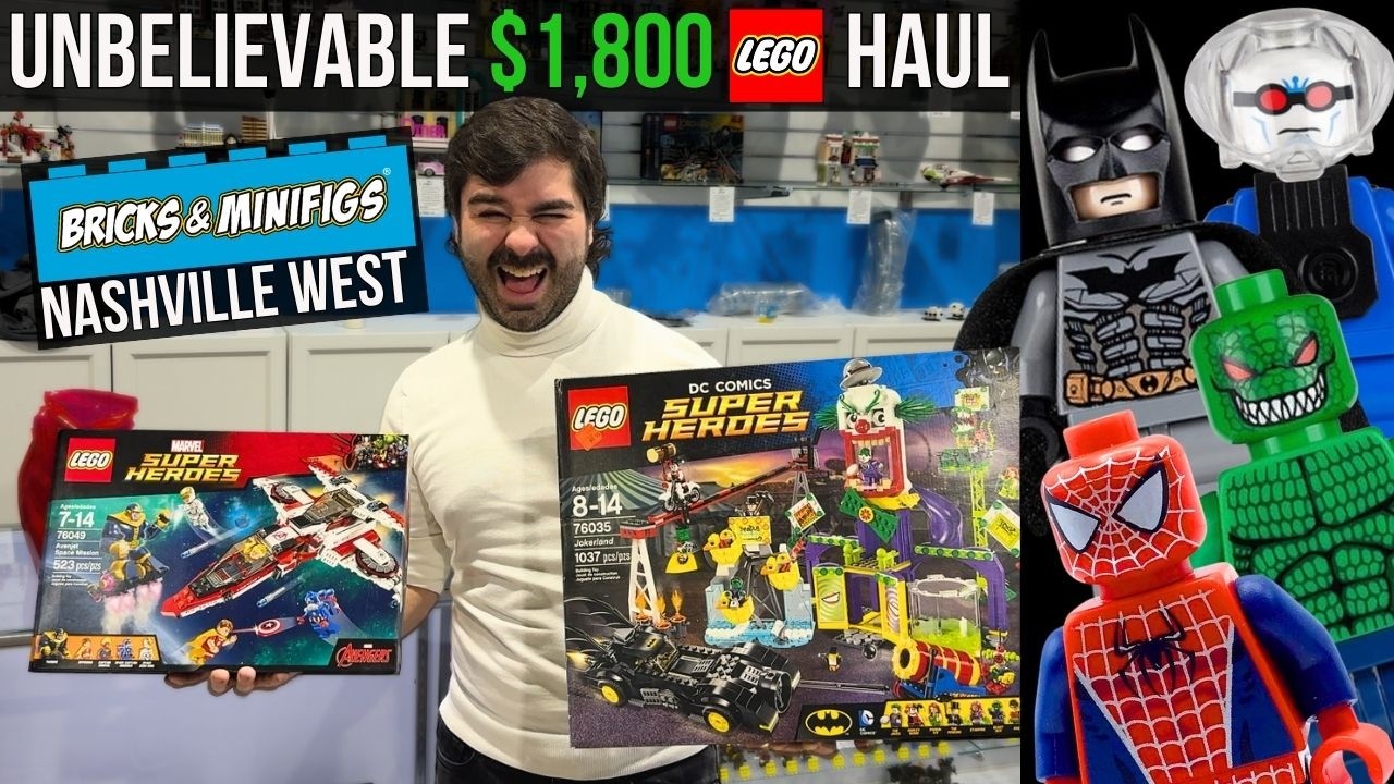 RARE LEGO Finds at Bricks and Minifigs Nashville West