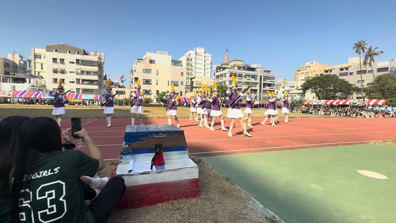 1141212臺南女中儀隊校慶表演