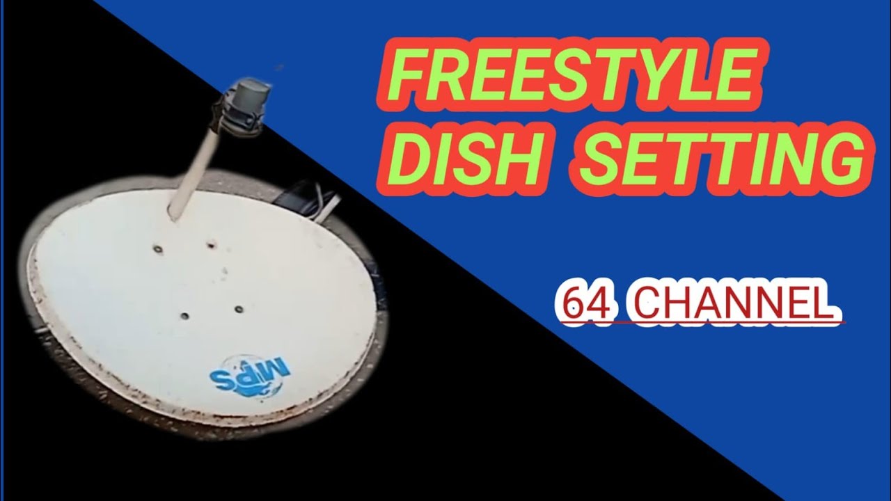 बिना स्टैंड के डिश सेटिंग # फ्रीस्टाइल छोटी डिश की सेटिंग 