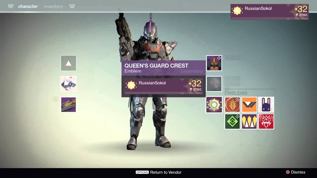 QUEENS FAVOR REWARD - WOLFHUNTER EMBLEM - HOUSE OF WOLVES