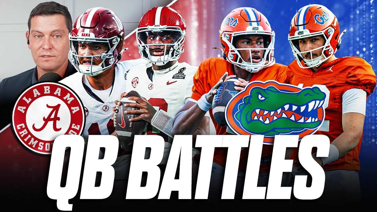 QB Battles in College Football: Does it HELP or HURT the locker room? Alabama & Florida's QB1 Battle
