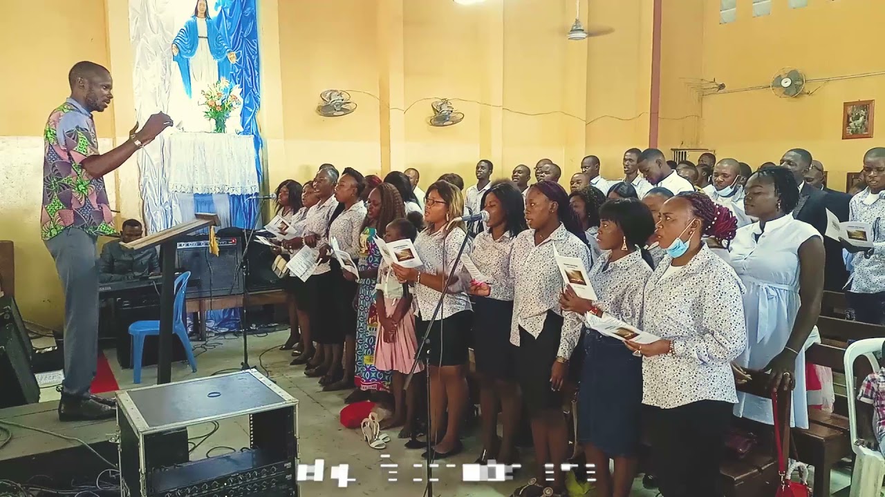 Je crois en Dieu qui chante Par La Chorale Libiki de Saint Michel de Bandalungwa