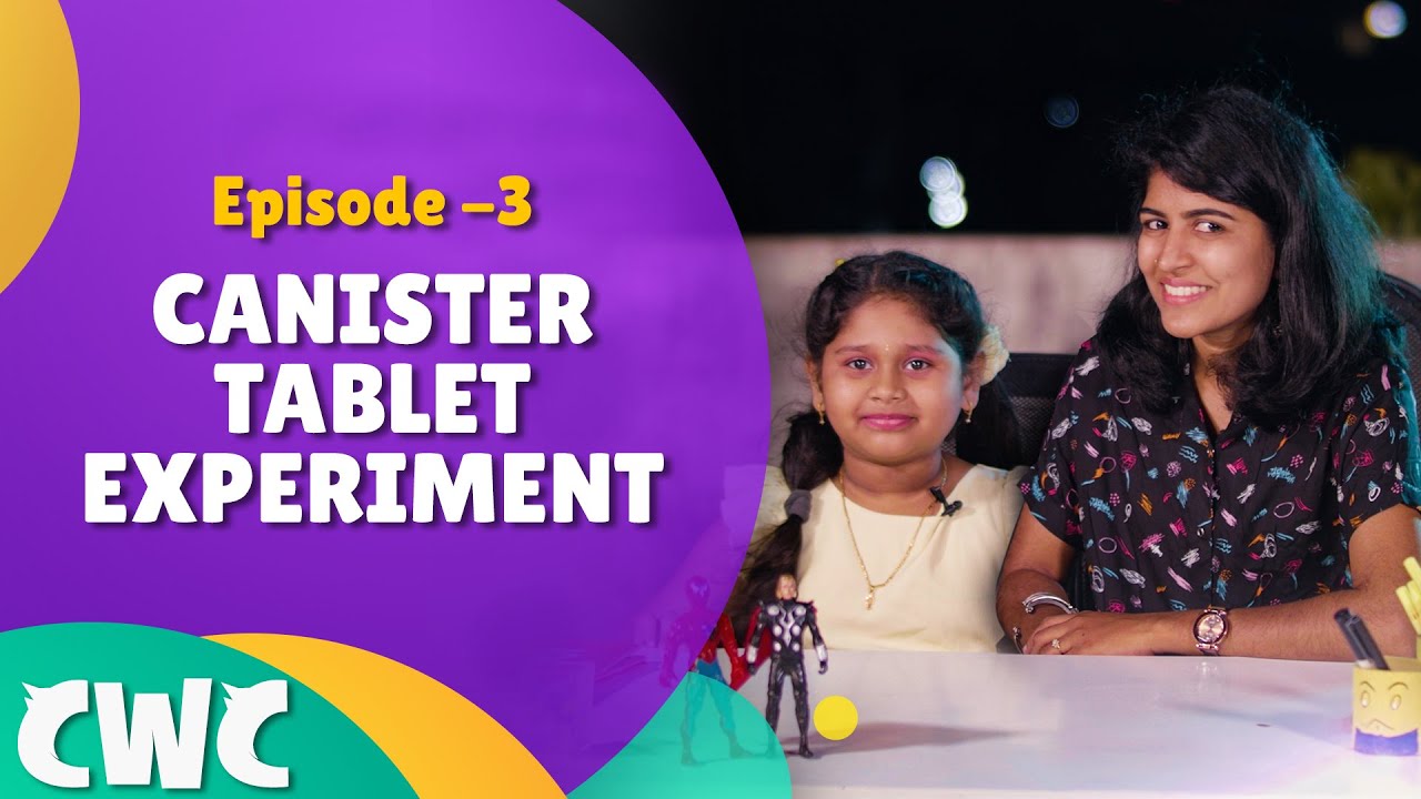 Canister Tablet Experiment | Ep#3 | Tamil | Chitti with Chutties
