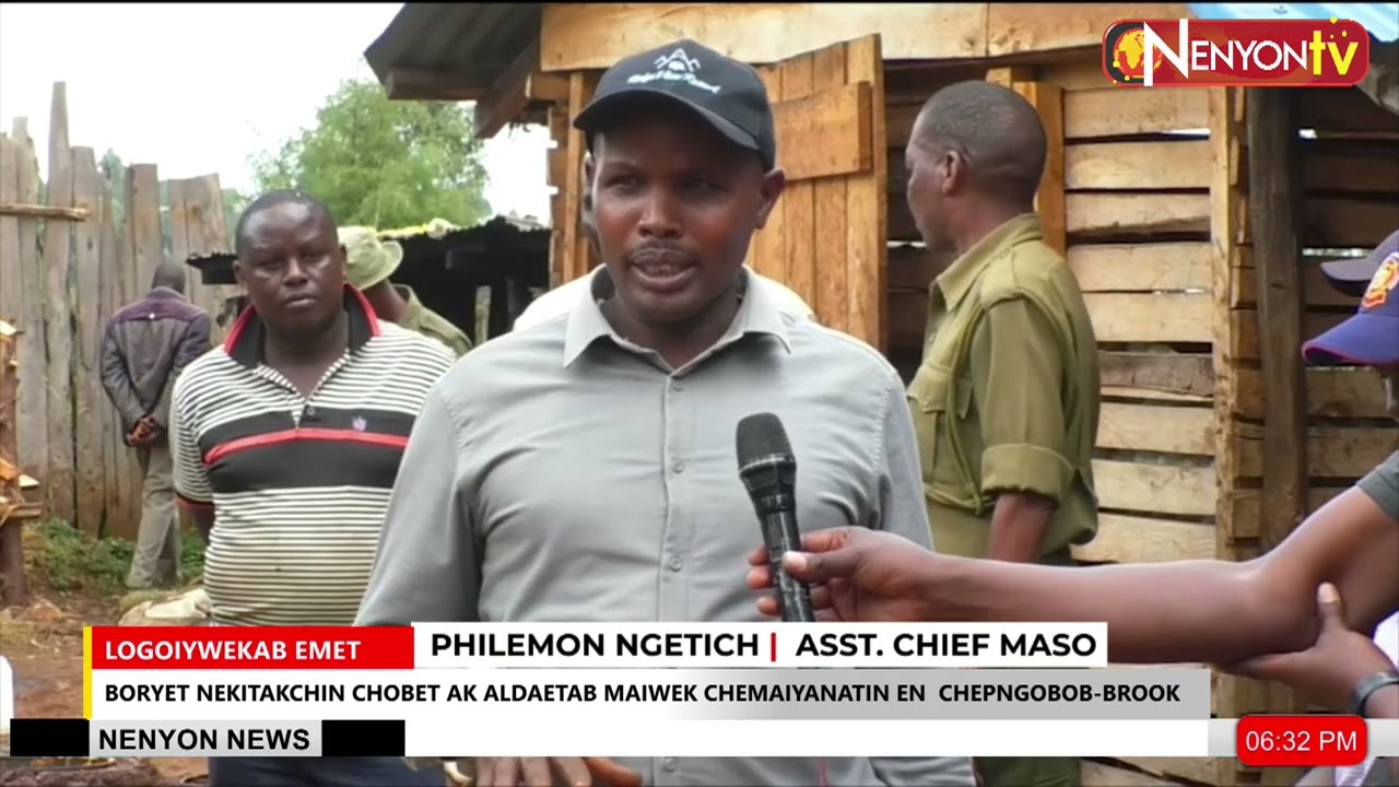 POLICE NAB ILLICIT BREW IN CHEPNGOBOB AS BROOKE OCS DAVID KIPROTICH LEADS OPERATION