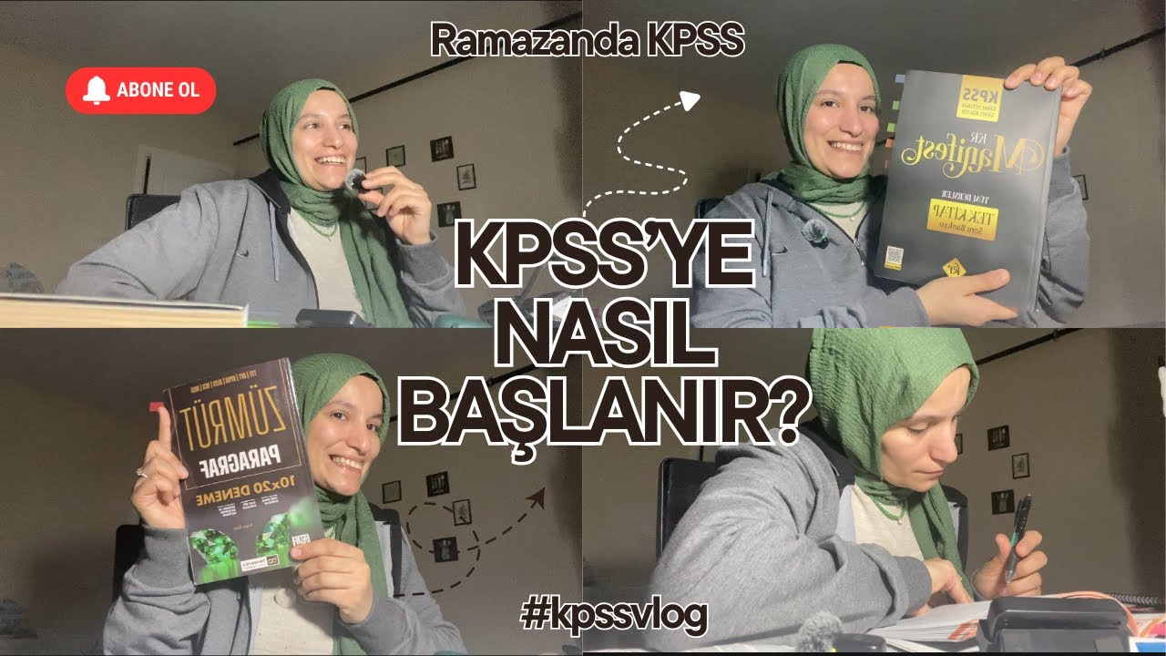 KPSS’ye Sıfırdan Başlasaydım Nasıl Çalışırdım? | Ramazan’da KPSS Çalışmak
