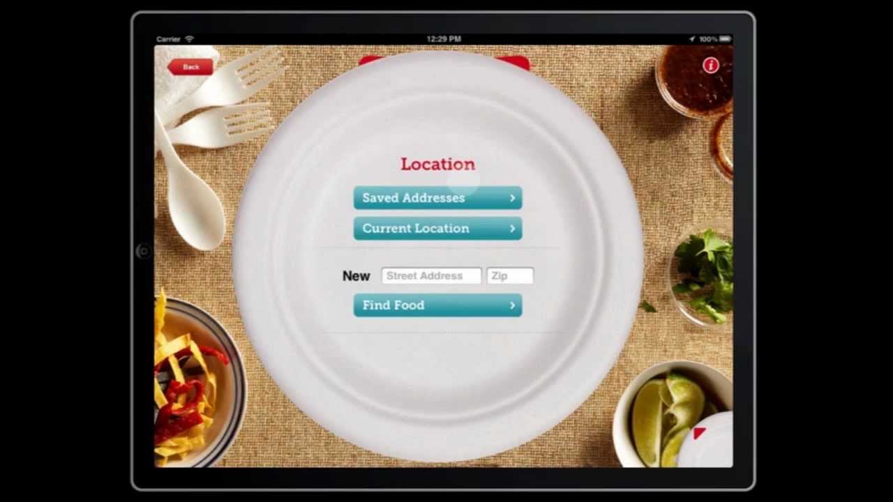 Order Food Online with the Seamless iPad App [DEMO]