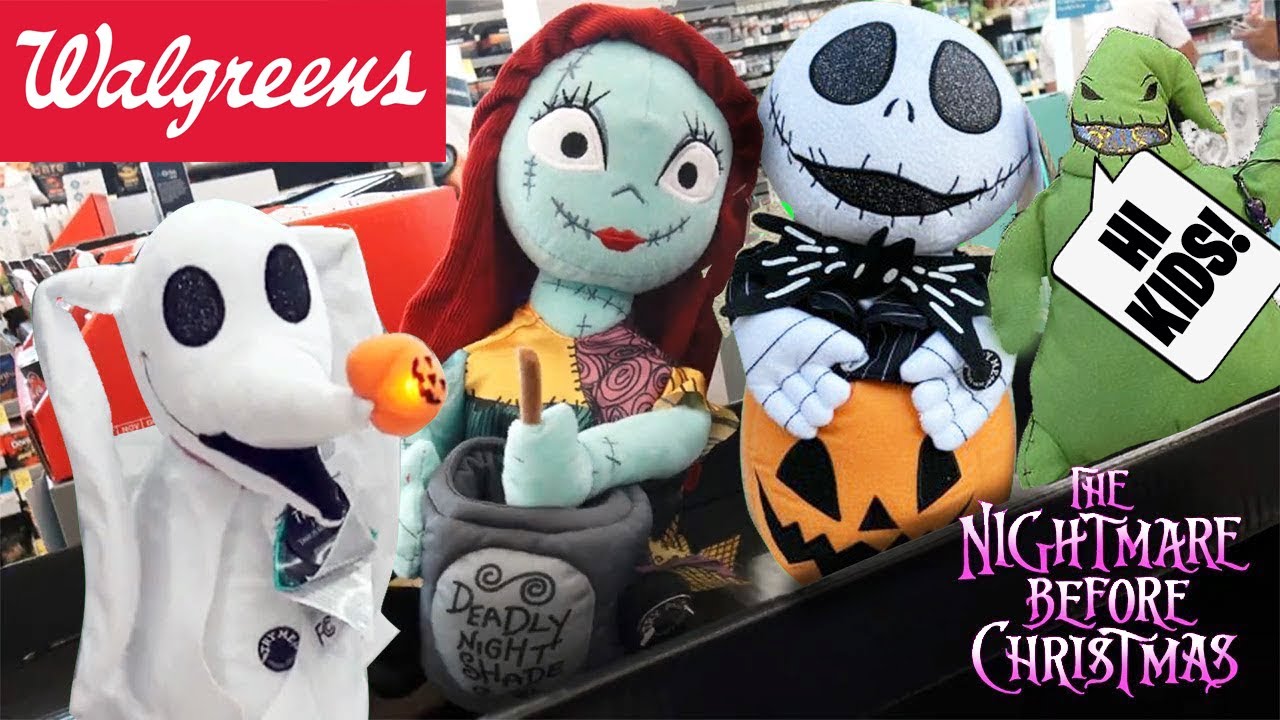 Walgreens Halloween Nightmare Before Christmas Store Walkthrough Compilation!