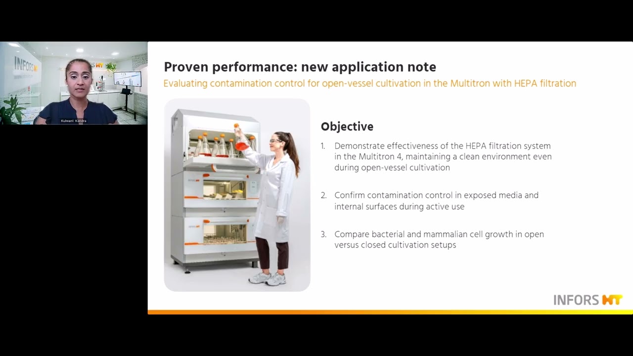 Multitron Incubator Shaker HEPA Filtration System: Continuous Contamination Control