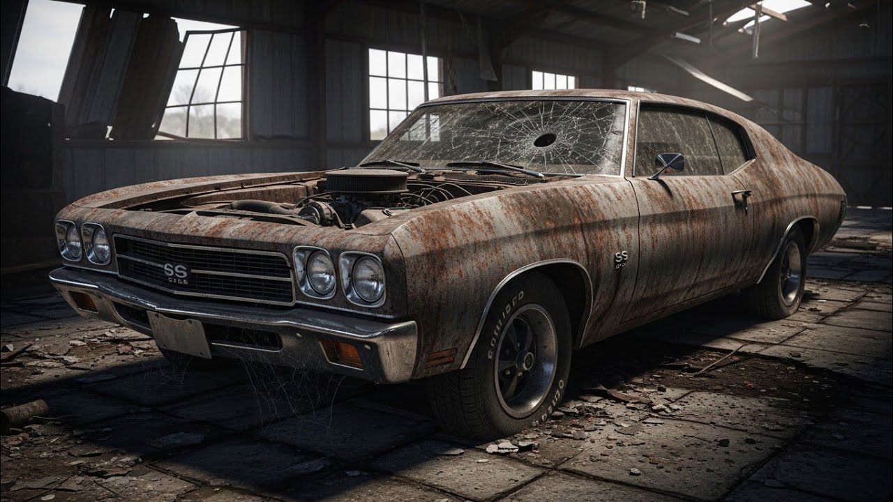 Rust to Beast: 1970 Chevelle SS Full ASMR Restoration – Epic Transformation