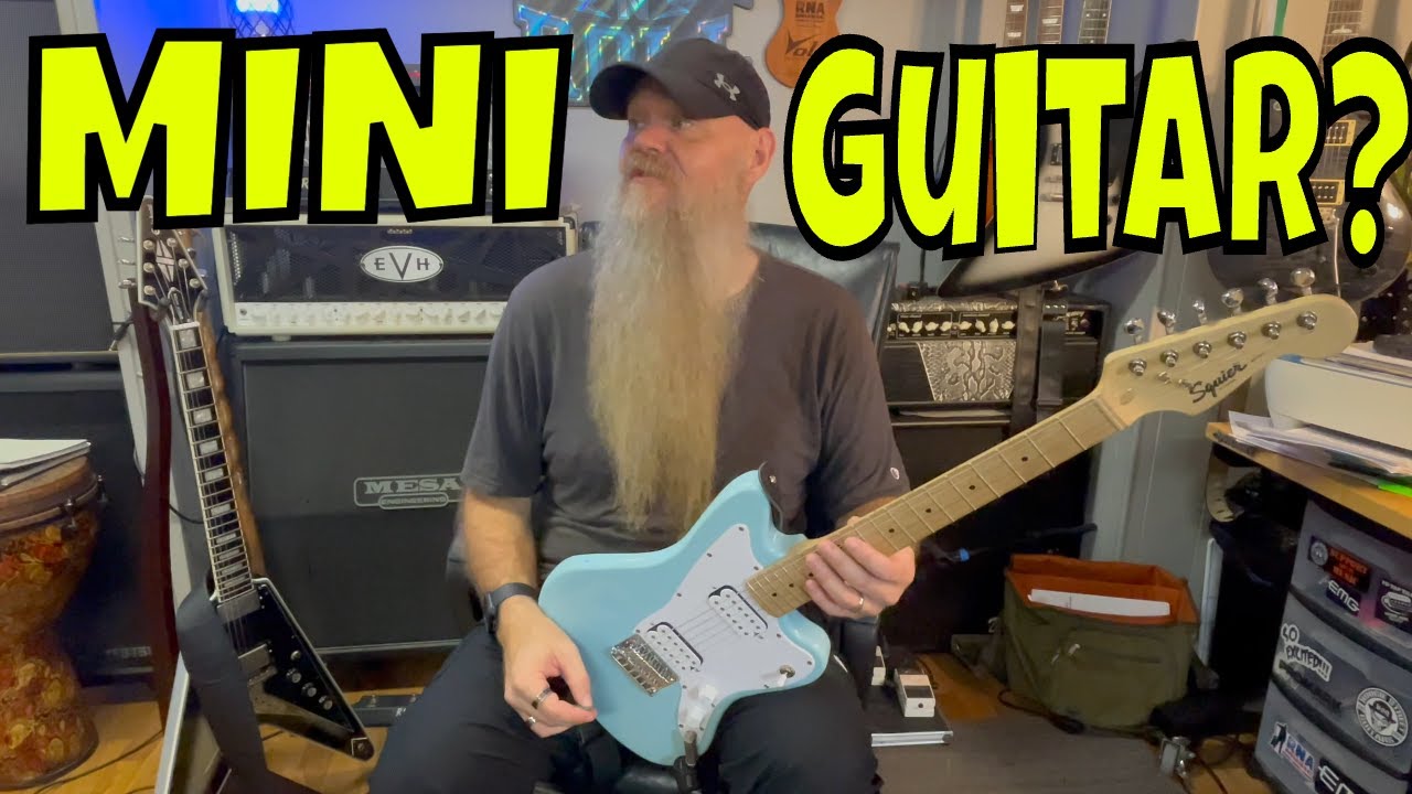 Are Mini Guitars good?  Fender Mini Jazzmaster!