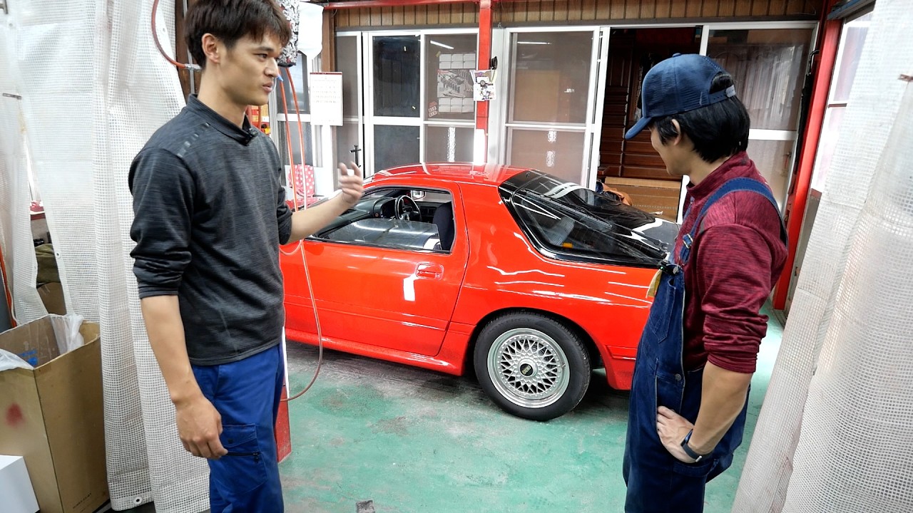 RX-7の車高調整をして乗り心地改善してみた！！