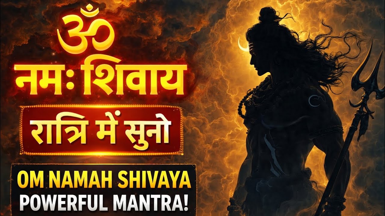 Best Shiv Mantra for Meditation | Om Namah Shivaya | Negative Energy Removal & Spiritual Healing