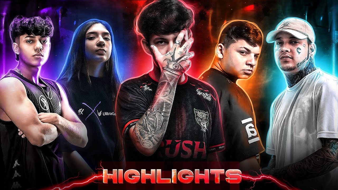 25min DE JOGADORES LEVANDO SQUADS SOZINHOS NO FREE FIRE!!
