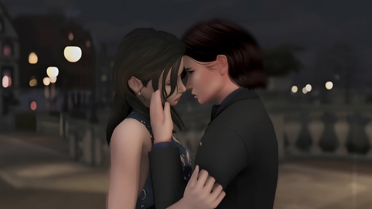 Evangel and Colleen: First Meeting (The Sims 4)