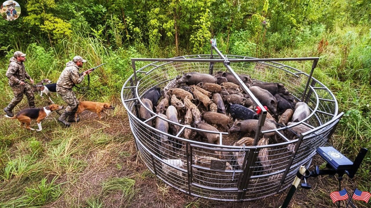 Hidden Trap Stops Wild Boars Cold - Thousands of Dollars of Crops Threatened by Wild Boars