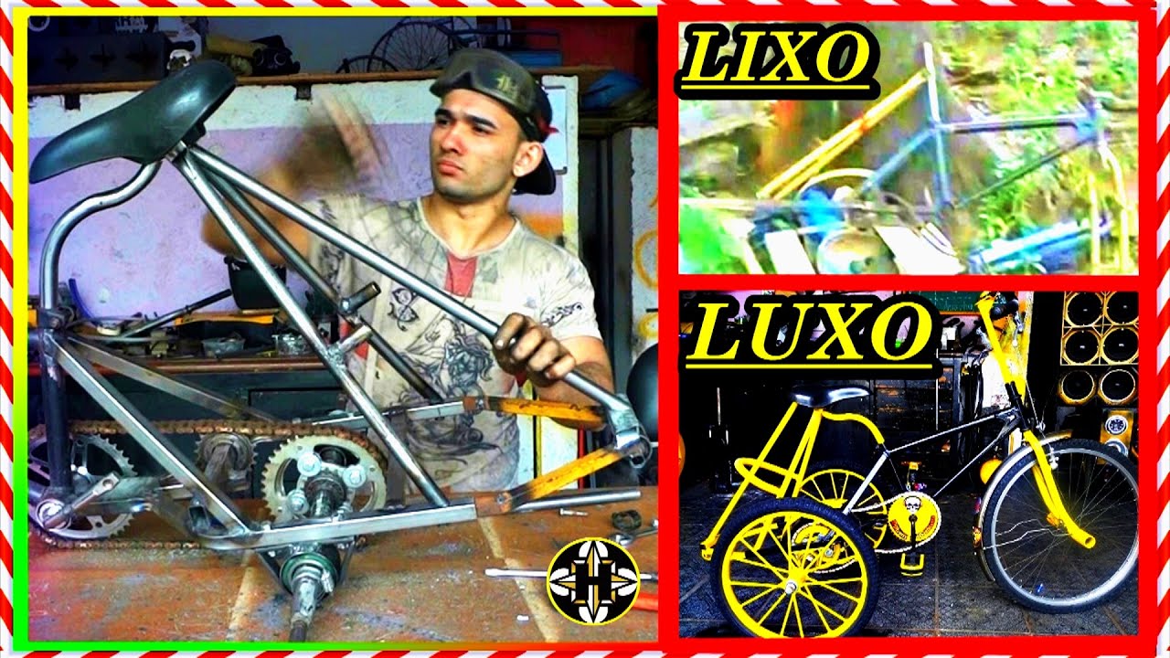 MEU PRIMEIRO TRICICLO!! (RESTAURACÃO)!!