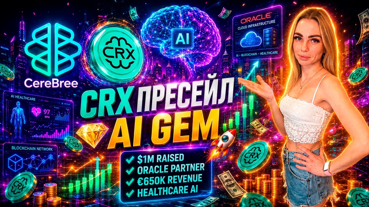 🔥CereBree ($CRX) &mdash; AI, Oracle и Healthcare в одном проекте | Обзор пресейла CRX
