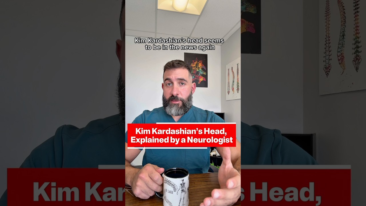 brain doctor reacts to kim kardashian&rsquo;s brain aneurysm #kimkardashian #brainaneurysm #aneurysm