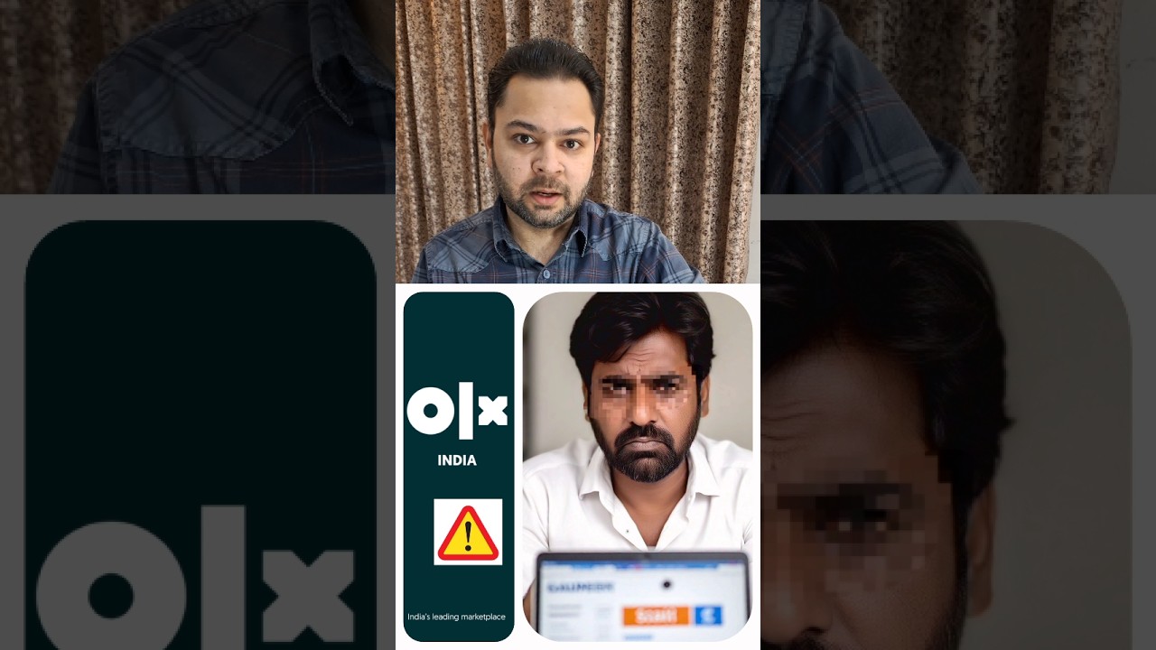 QR Code Scam on OLX #sagarsharma #olx #scam #onlinefrauds #shortfeed #ytshorts #youtube #expose #yts