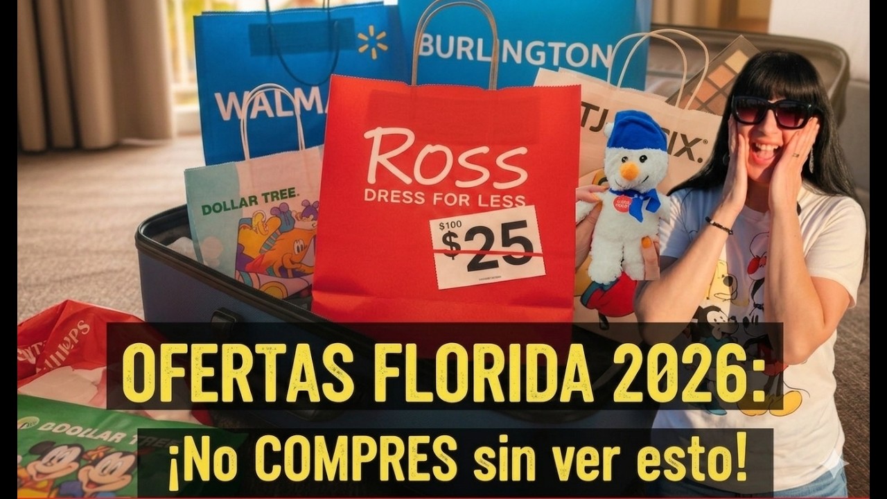 VAS DE COMPRAS A FLORIDA?? 🛍👜 NO TE PIERDAS ESTE VIDEO!!