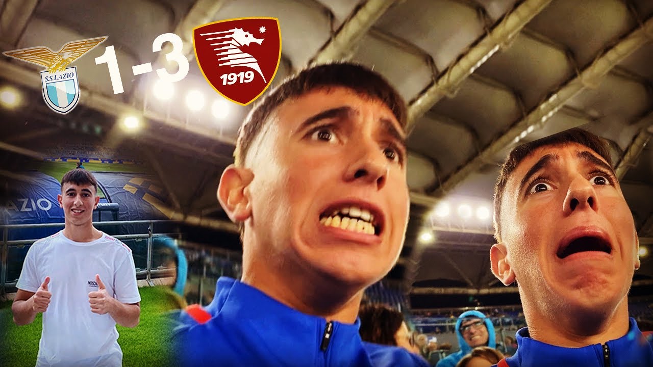 ❤️LIVE REACTION DALL’ OLIMPICO LAZIO-SALERNITANA 1-3/TIFOSO SALERNITANA