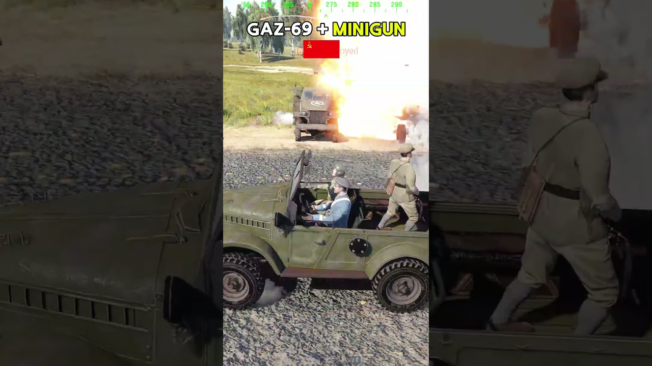 SOVIET MINIGUN 9000 in War Thunder
