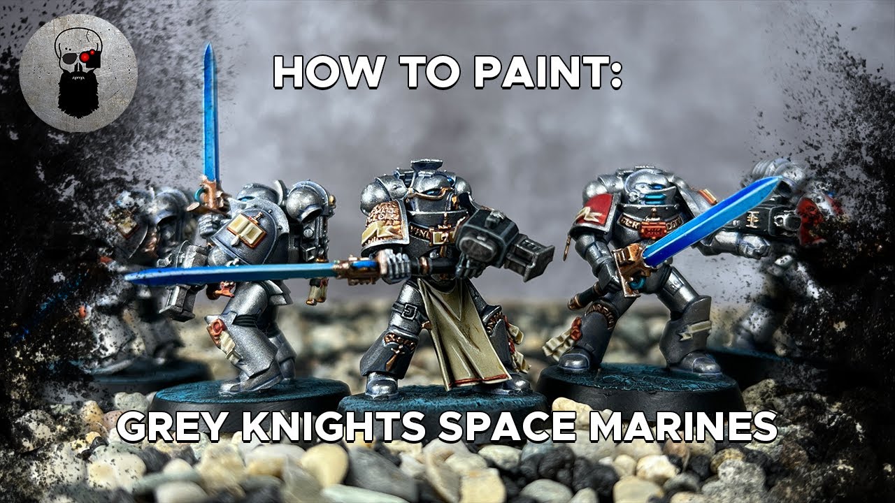 Contrast+ How to Paint: Grey Knights Space Marines