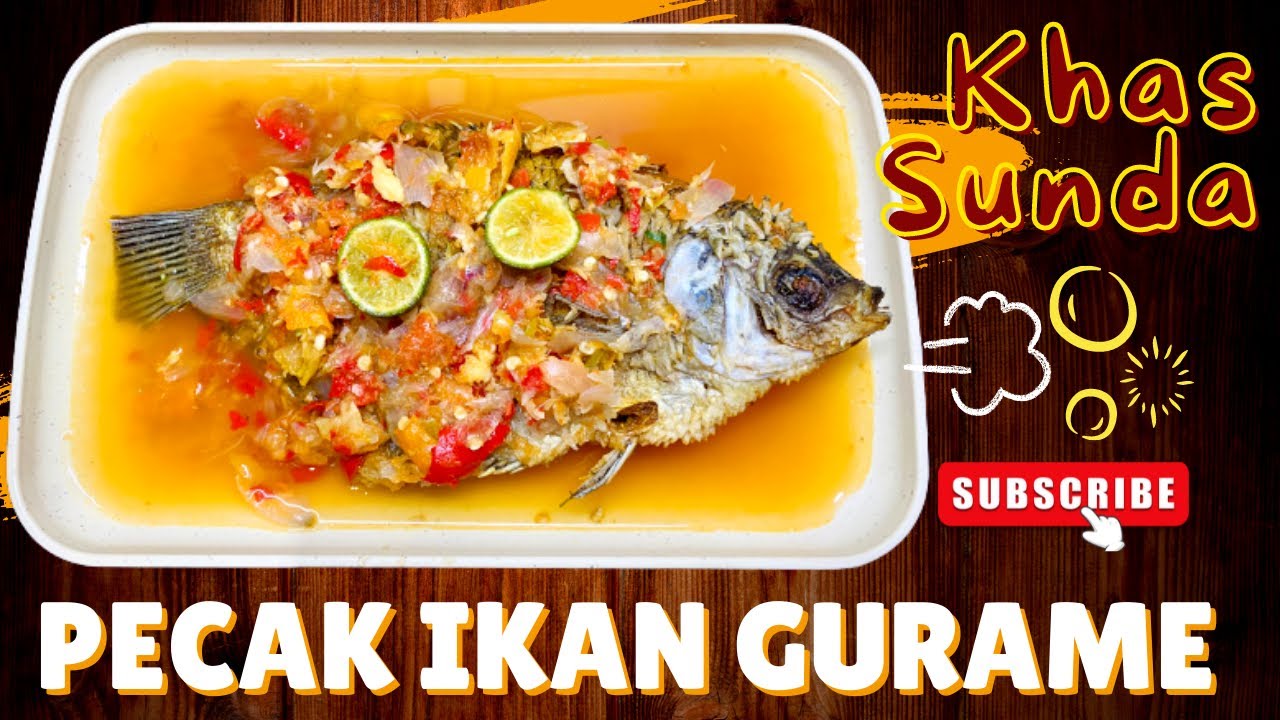 RESEP PECAK IKAN GURAME | Dijamin Nafsu Makan Meningkat