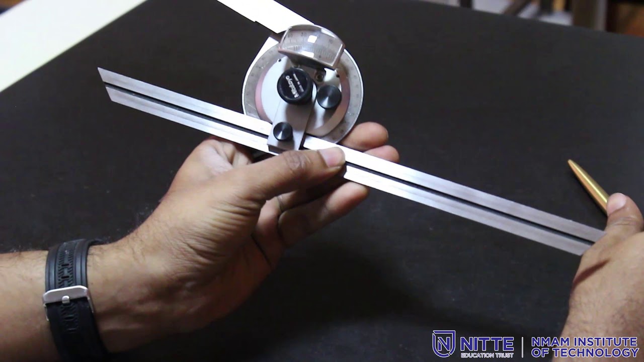 Metrology and Measurements: Bevel Protractor by Prof. Aneesh Jose