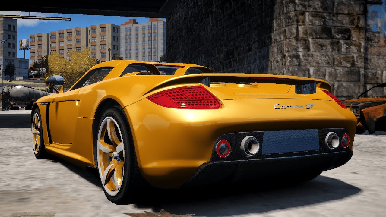 GTA IV PORSCHE CARRERA GT CRASH TESTING