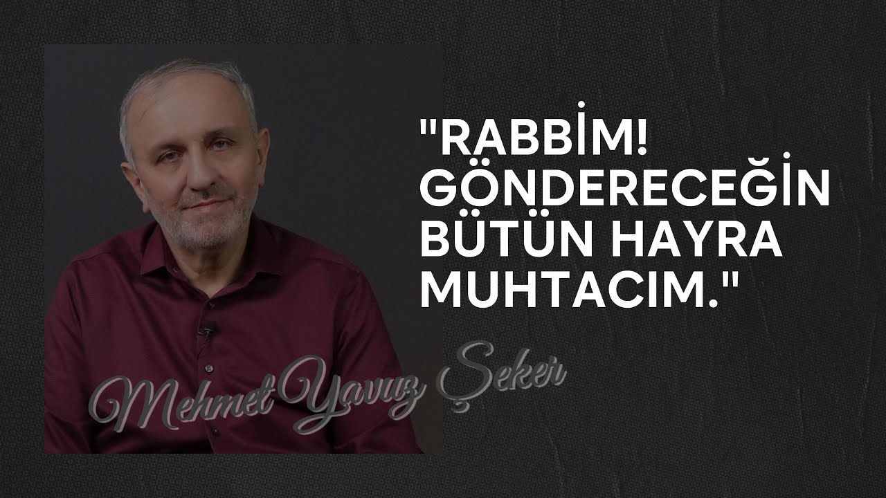 Allah'a g&uuml;ven, sakın h&uuml;sn&uuml; zannı bırakma! | TASAVVUF HECELEMELERi 71 | MEHMET YAVUZ ŞEKER