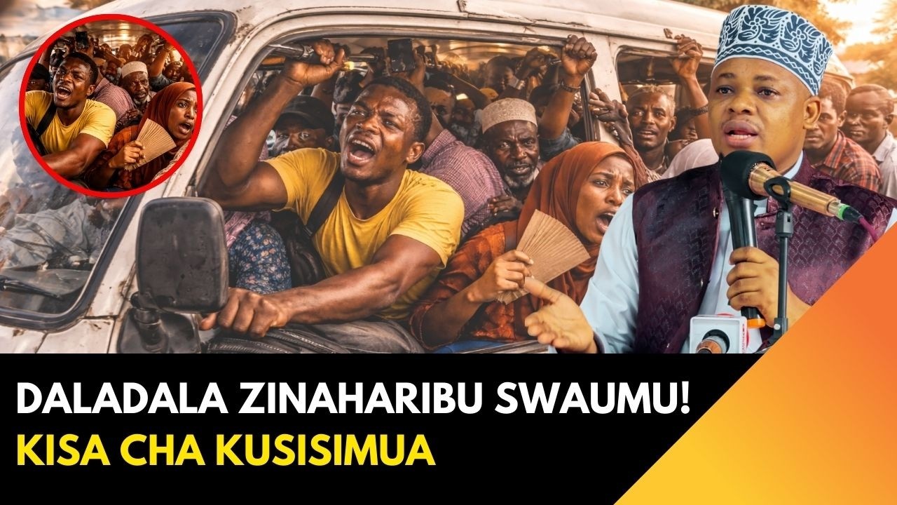 ANGALIA JINSI DALADALA ZINAVYOHARIBU SWAUMU! Sheikh Othman Michael Asimulia Kisa Cha Kusisimua