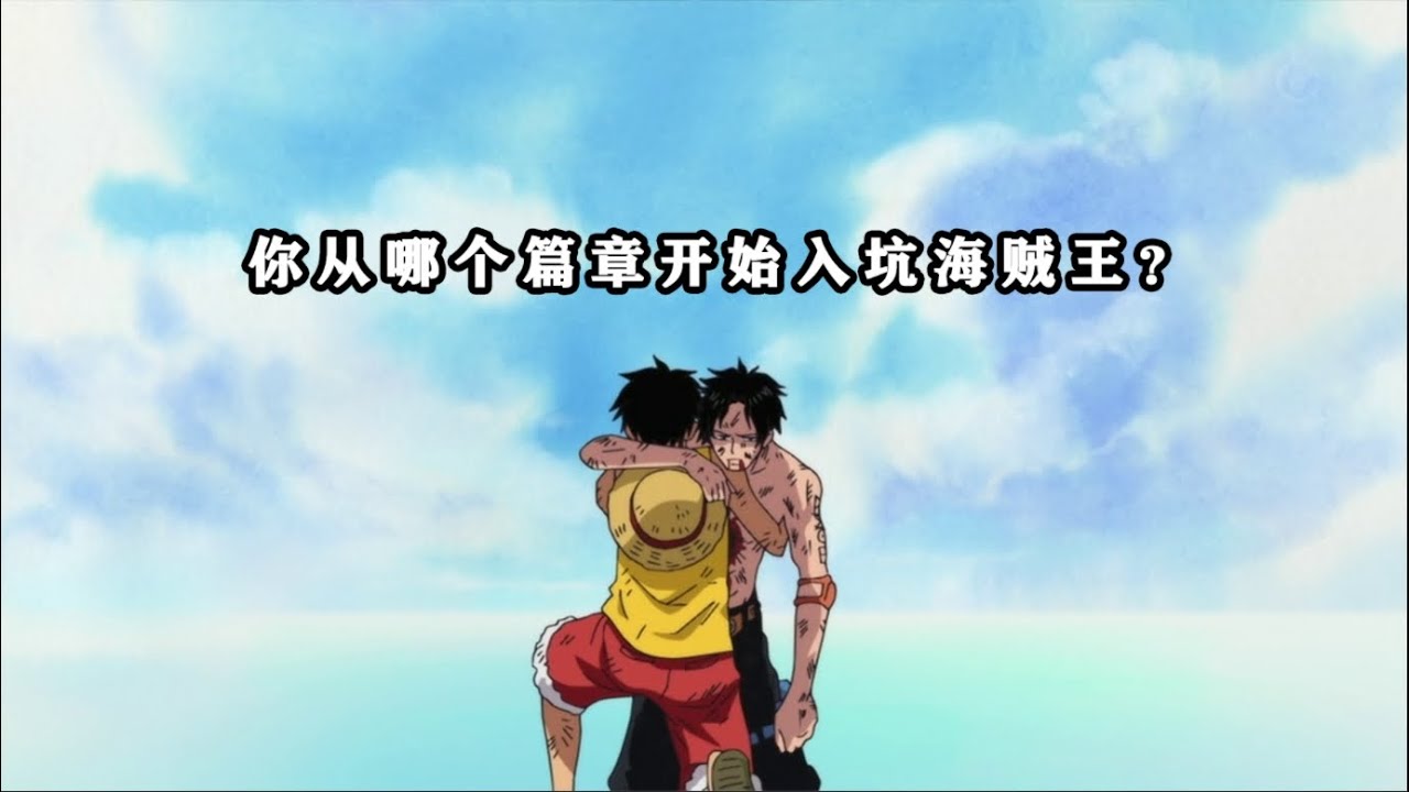你是在哪个篇章，开始入坑海贼王的？