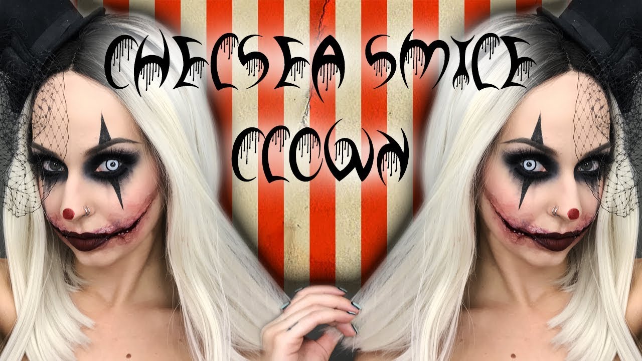 Horror Circus Makeup HALLOWEEN 2017