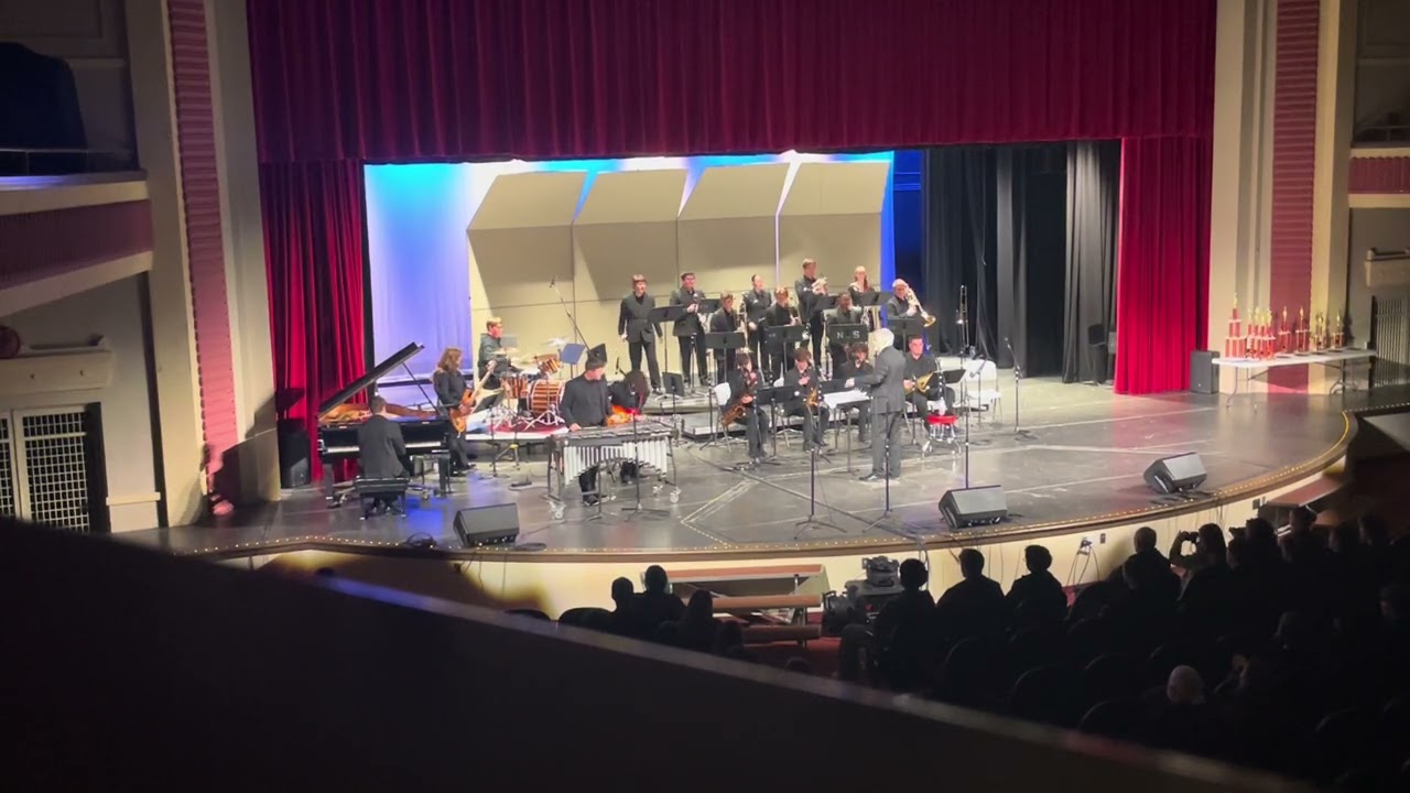 Homestead High School @ North Side Jazz Festival Honor Band Performance - Nutville