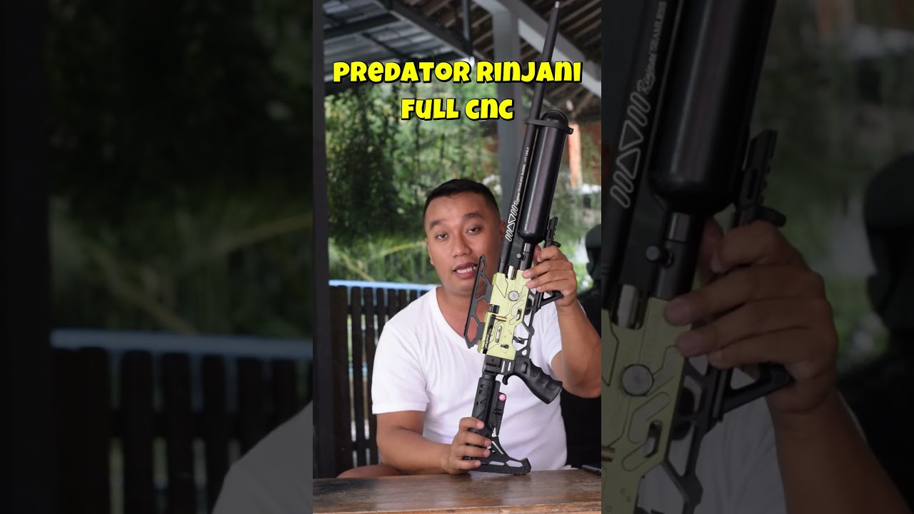PREDATOR RINJANI FULL CNC CHAMBER DURAL T7 POPOR LIPAT  #promosenapanangin #senapananginterbaik