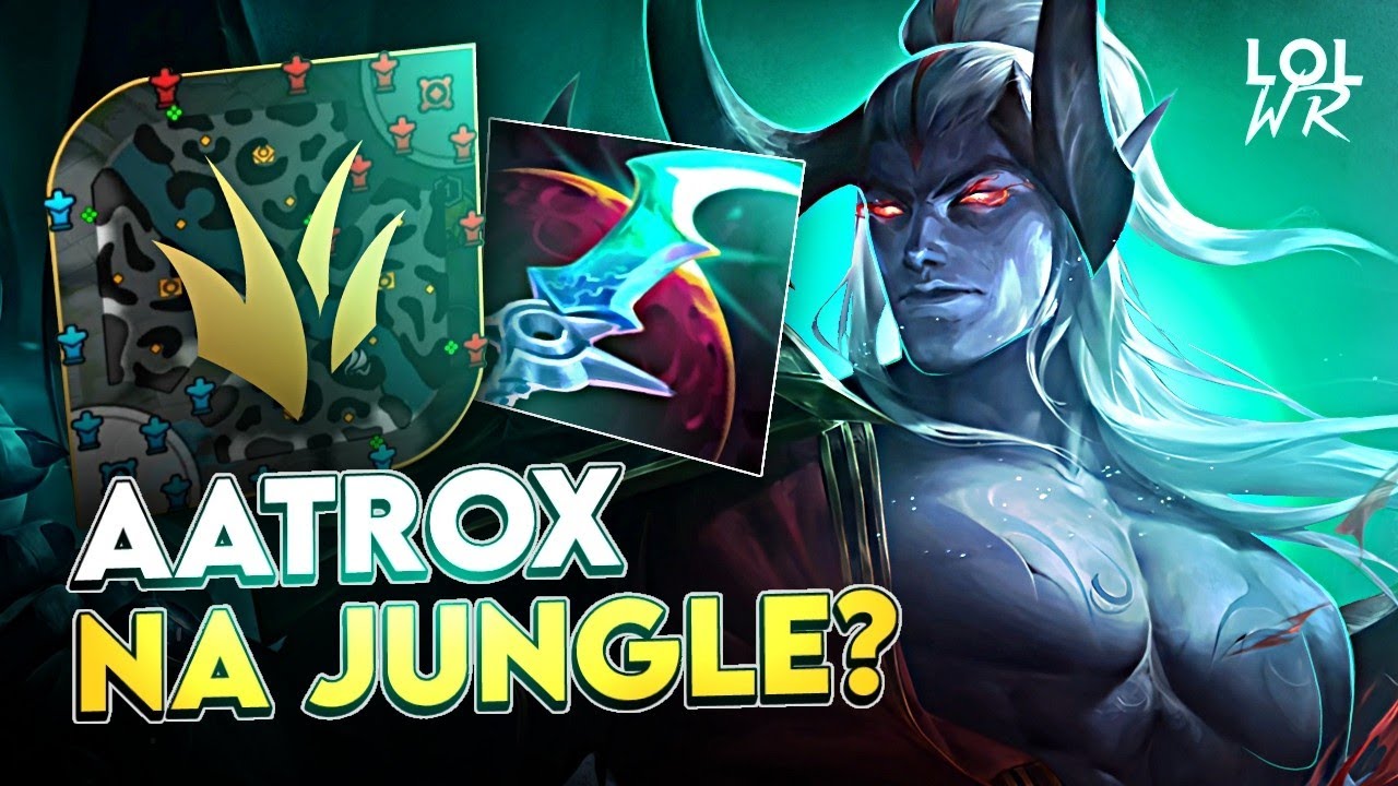 AATROX NA JG É MUITO MELHOR QUE NO TOP?! | LoL Wild Rift