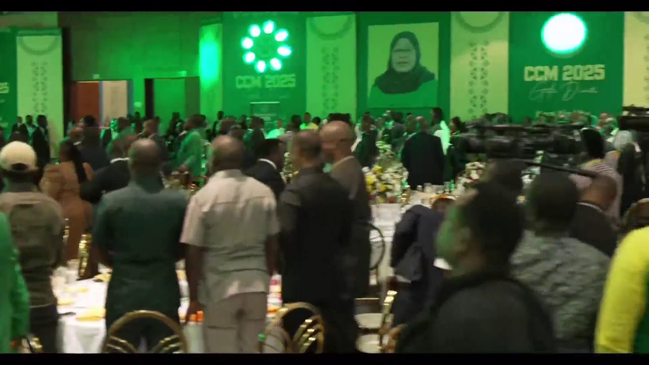 MWENYEKITI WA CHAMA CHA MAPINDUZI TAIFA CCM MHE. RAIS DKT. SAMIA AKISHIRIKI CCM 2025 GALA DINNER