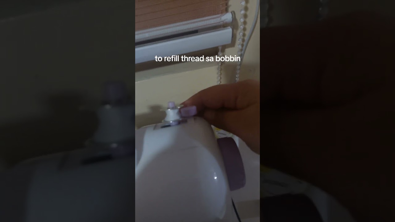 lagi ko nalilimutan pano magrefill ng sinulid sa bobbin, finally i got to remember to take a video..