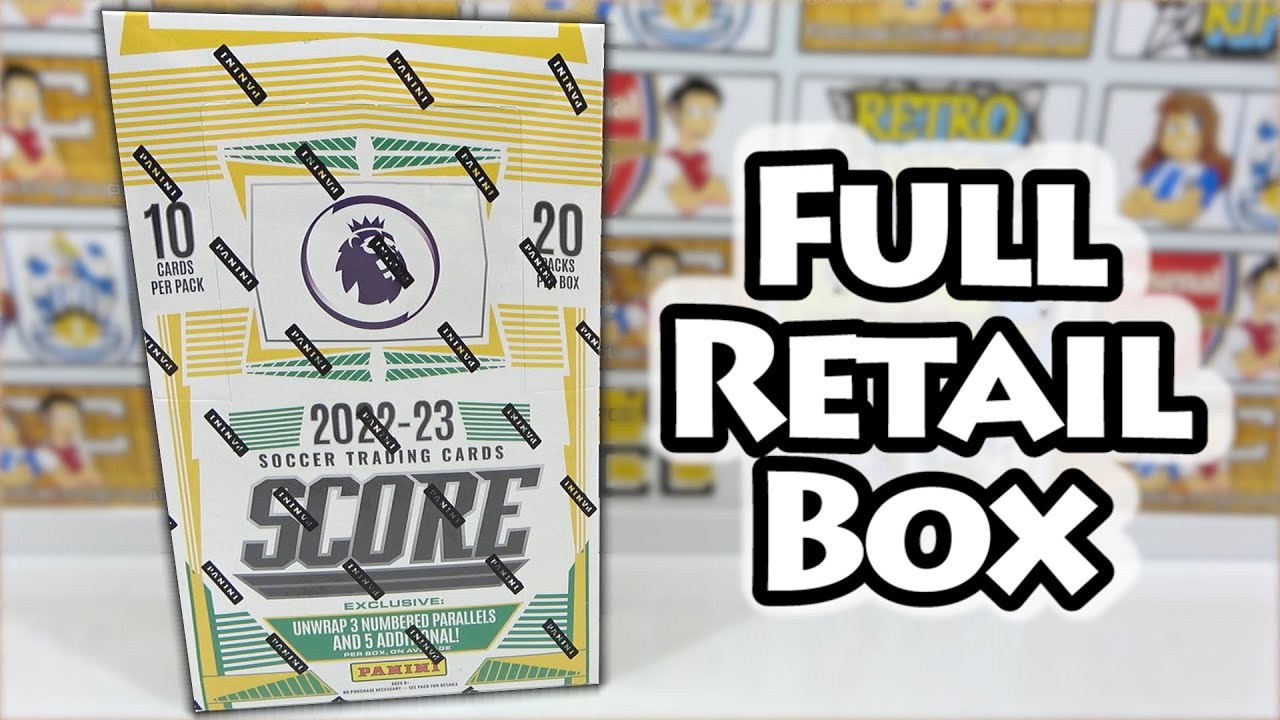 *NEW* Panini SCORE 2022/23 Premier League Full Retail Box Opening | Ultra Rare Case Hit | BOX BREAK