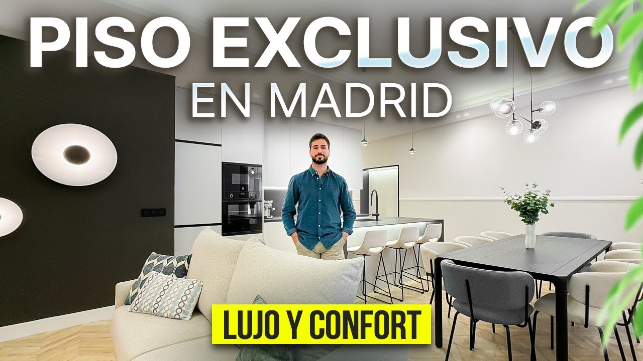 Piso de lujo en Madrid: 215 m&sup2; con vistas y dise&ntilde;o moderno